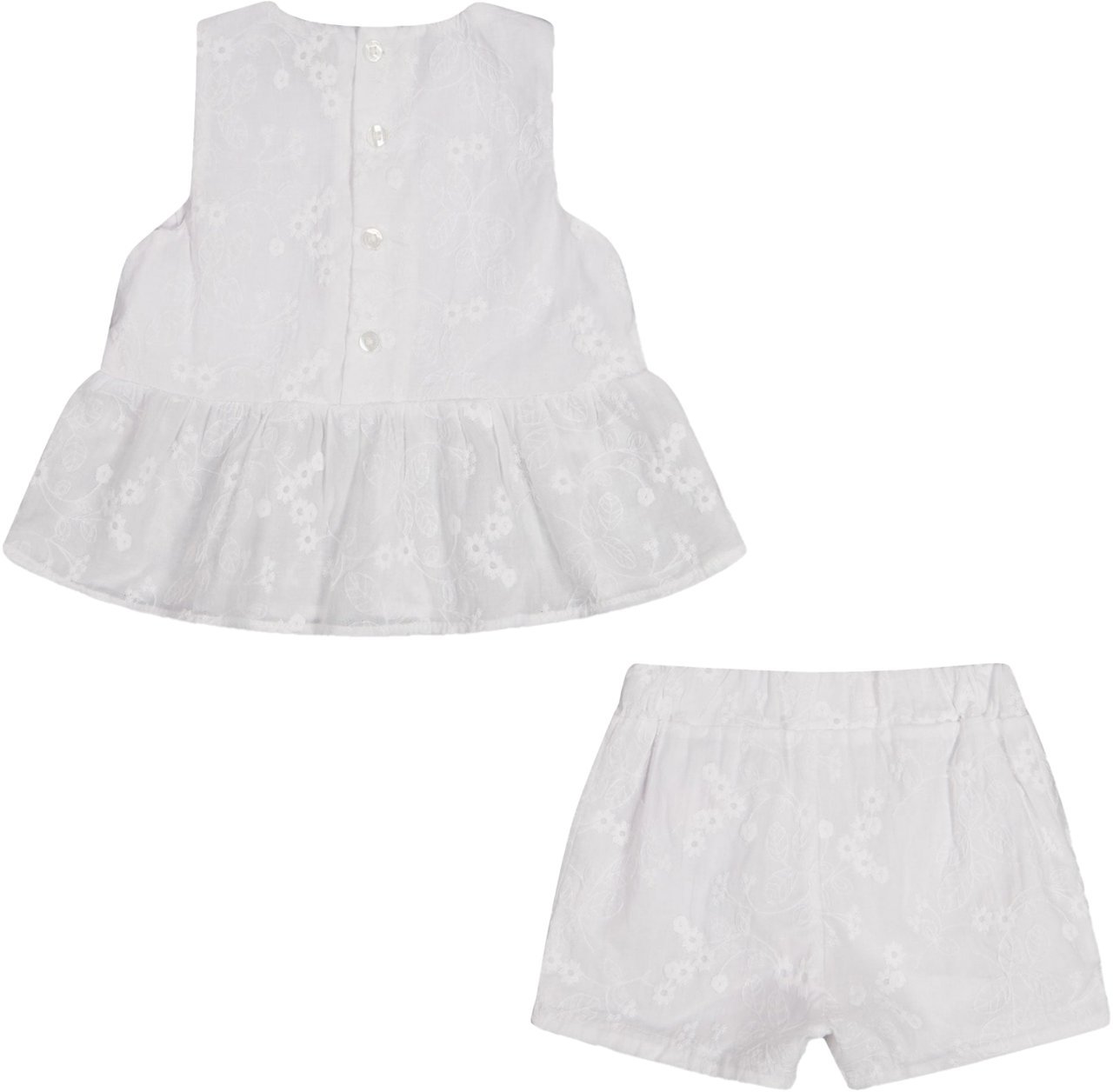 Guess Guess Baby Meisjes Setje In Wit Wit