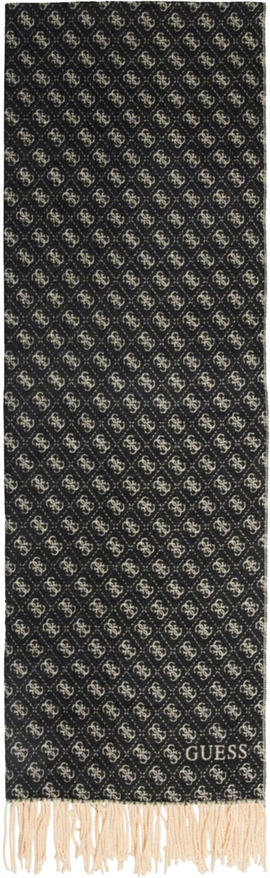 Guess Sjaal 60X180 Zwart