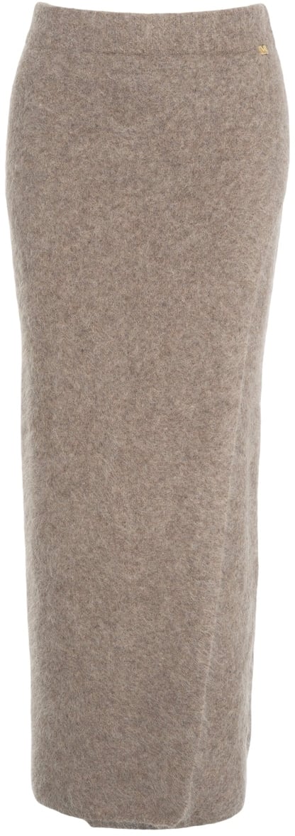 Guess Knit midi skirt Grijs