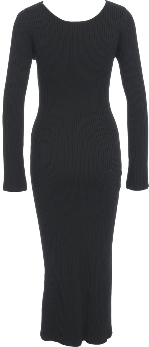 Guess Knit maxi dress Zwart