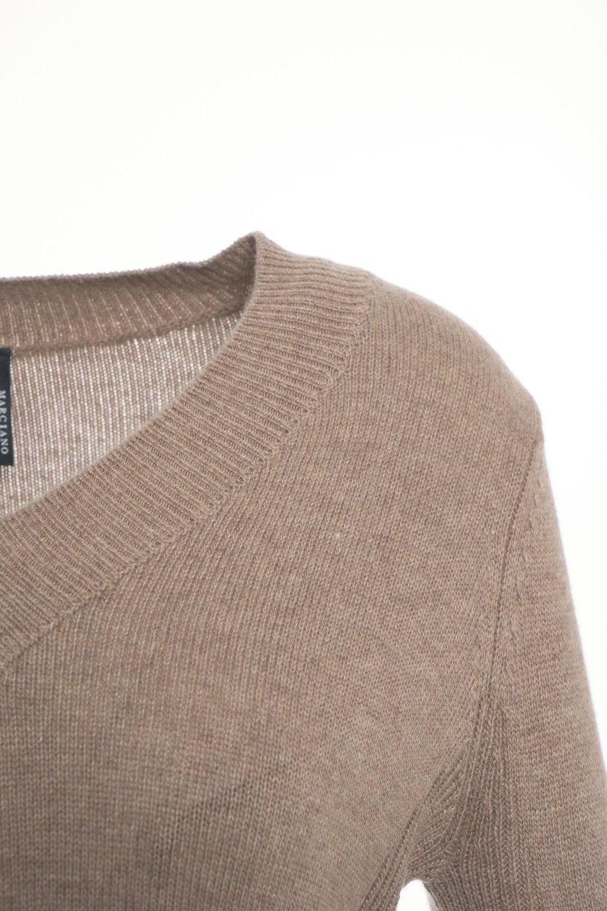 Guess Sweater with waist belt Beige