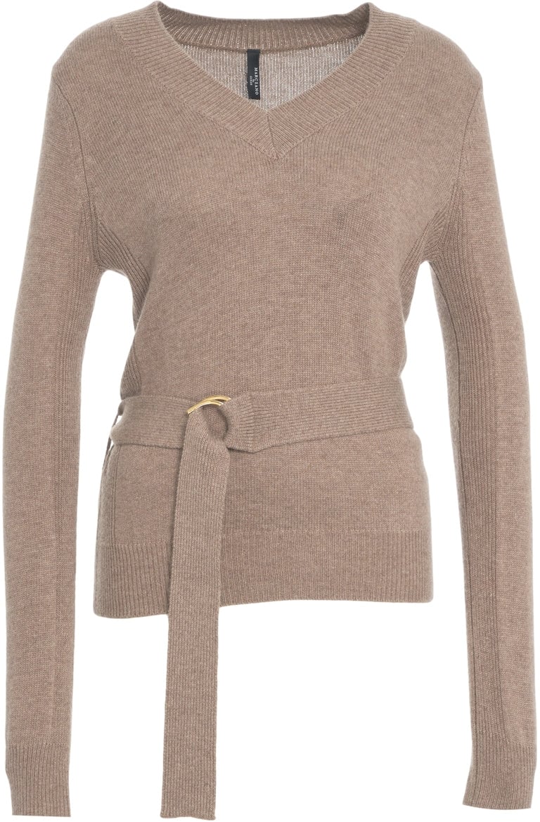 Guess Sweater with waist belt Beige