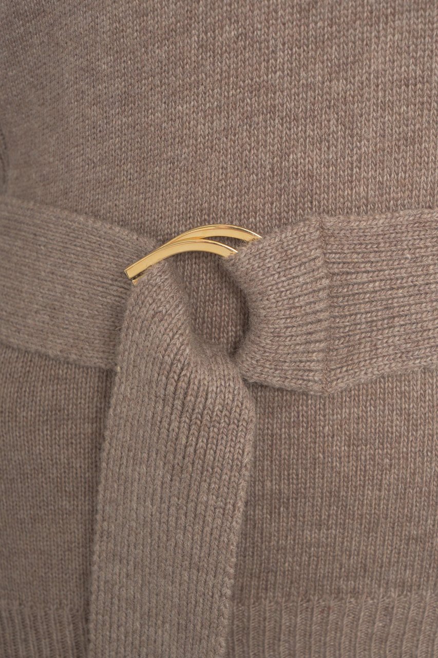 Guess Sweater with waist belt Beige
