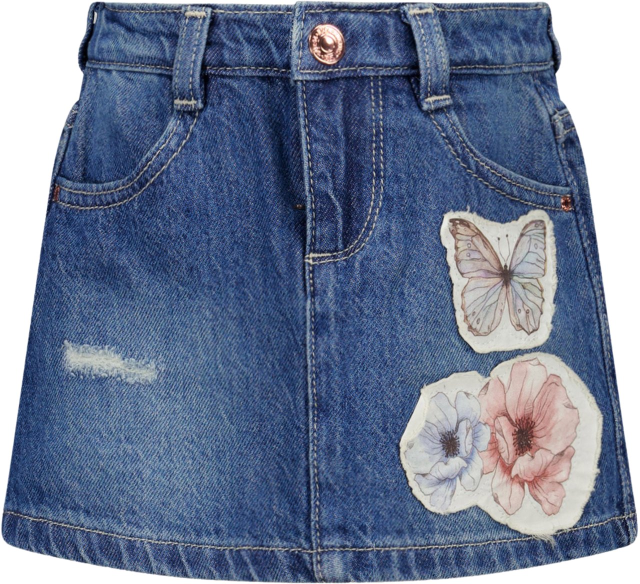 Guess Kinder Meisjes Rokje In Blauw Blauw