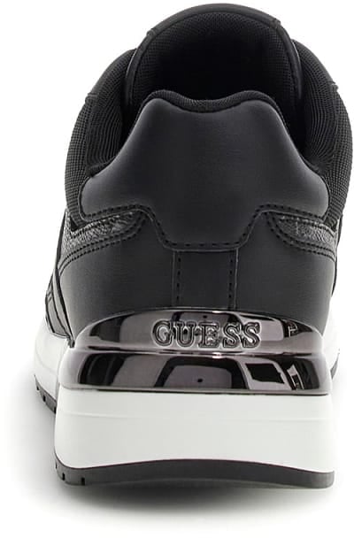 Guess Mickay Sneakers Zwart