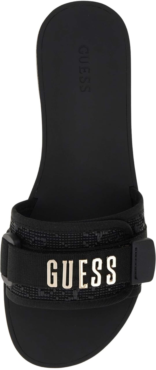 Guess Elyze 3 Slippers Zwart