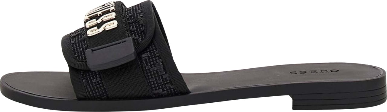 Guess Elyze 3 Slippers Zwart