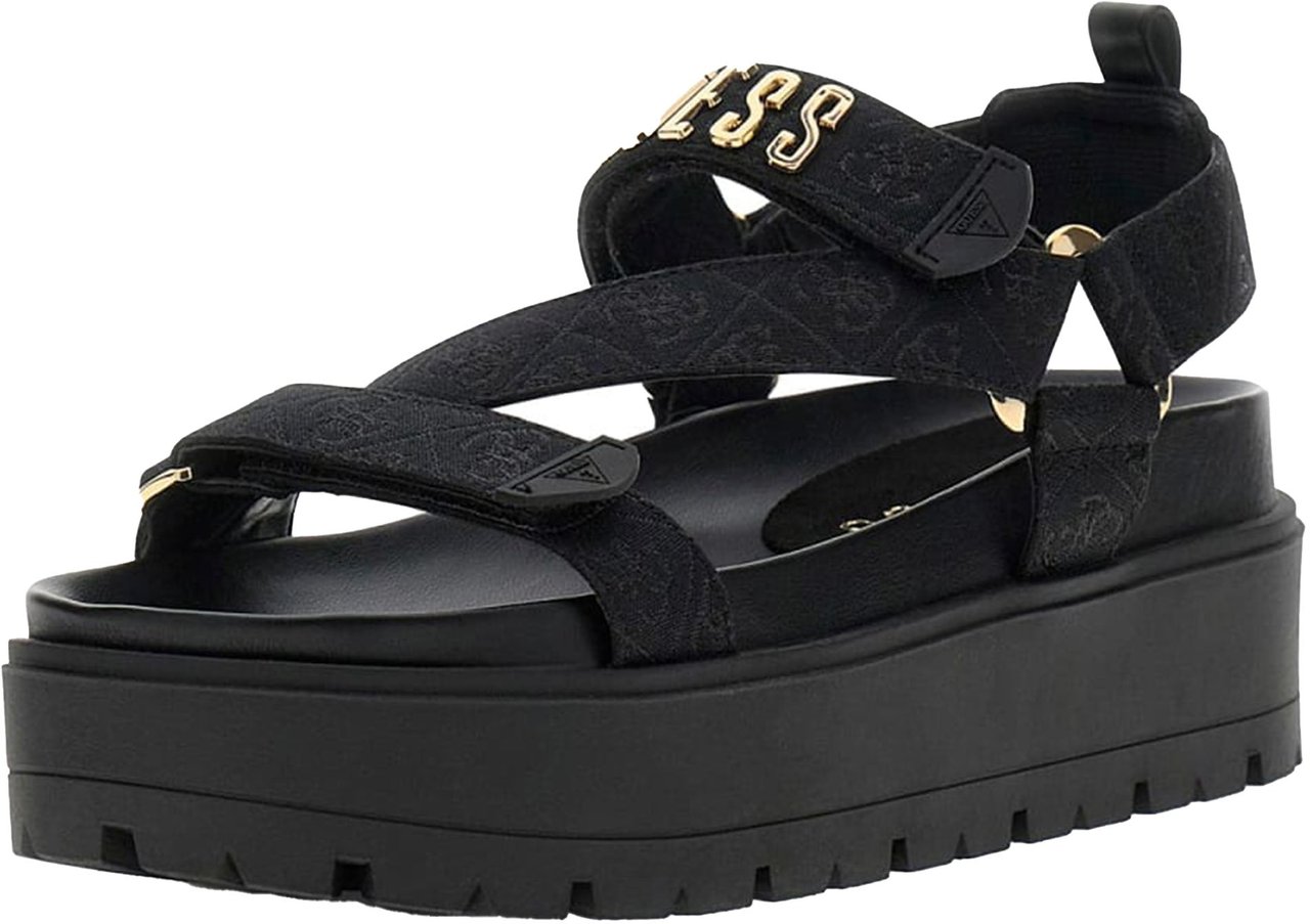 Guess Fetta Sandalen Zwart