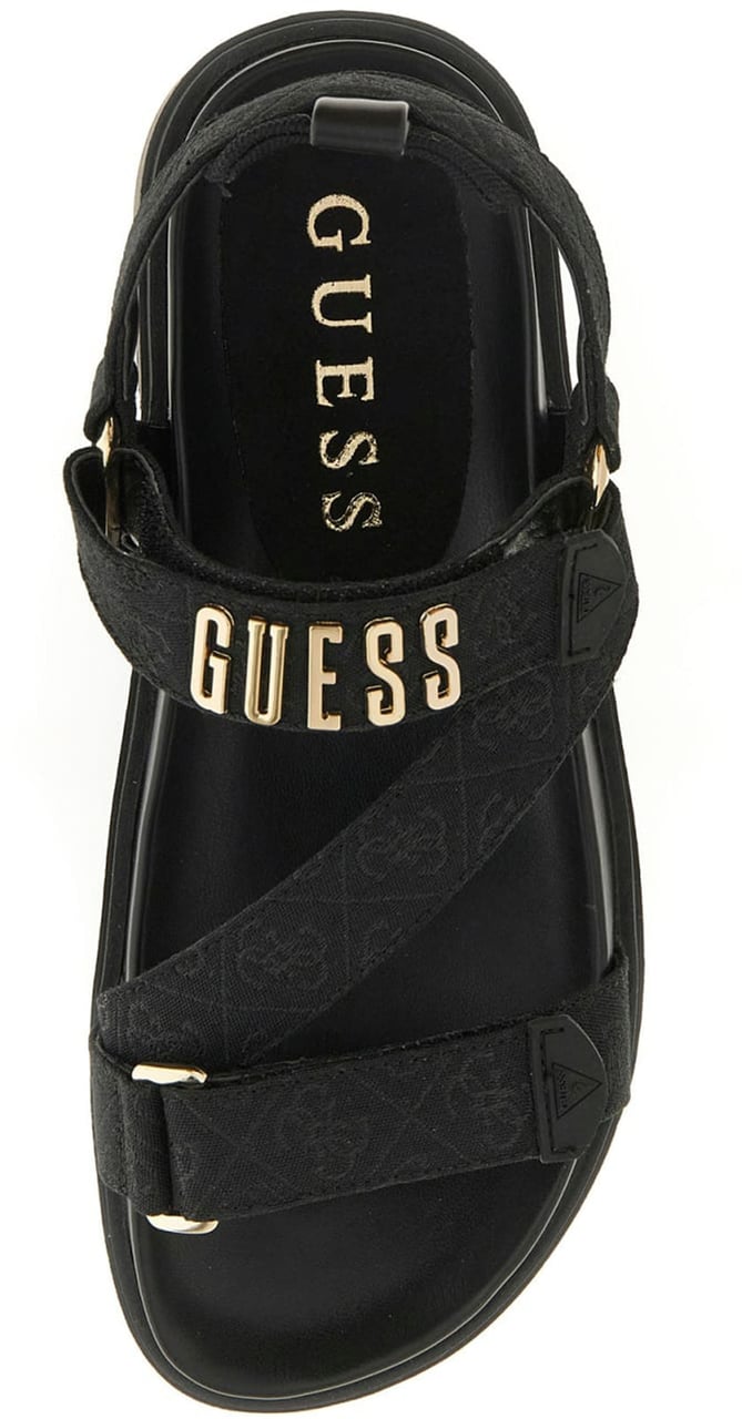 Guess Fetta Sandalen Zwart