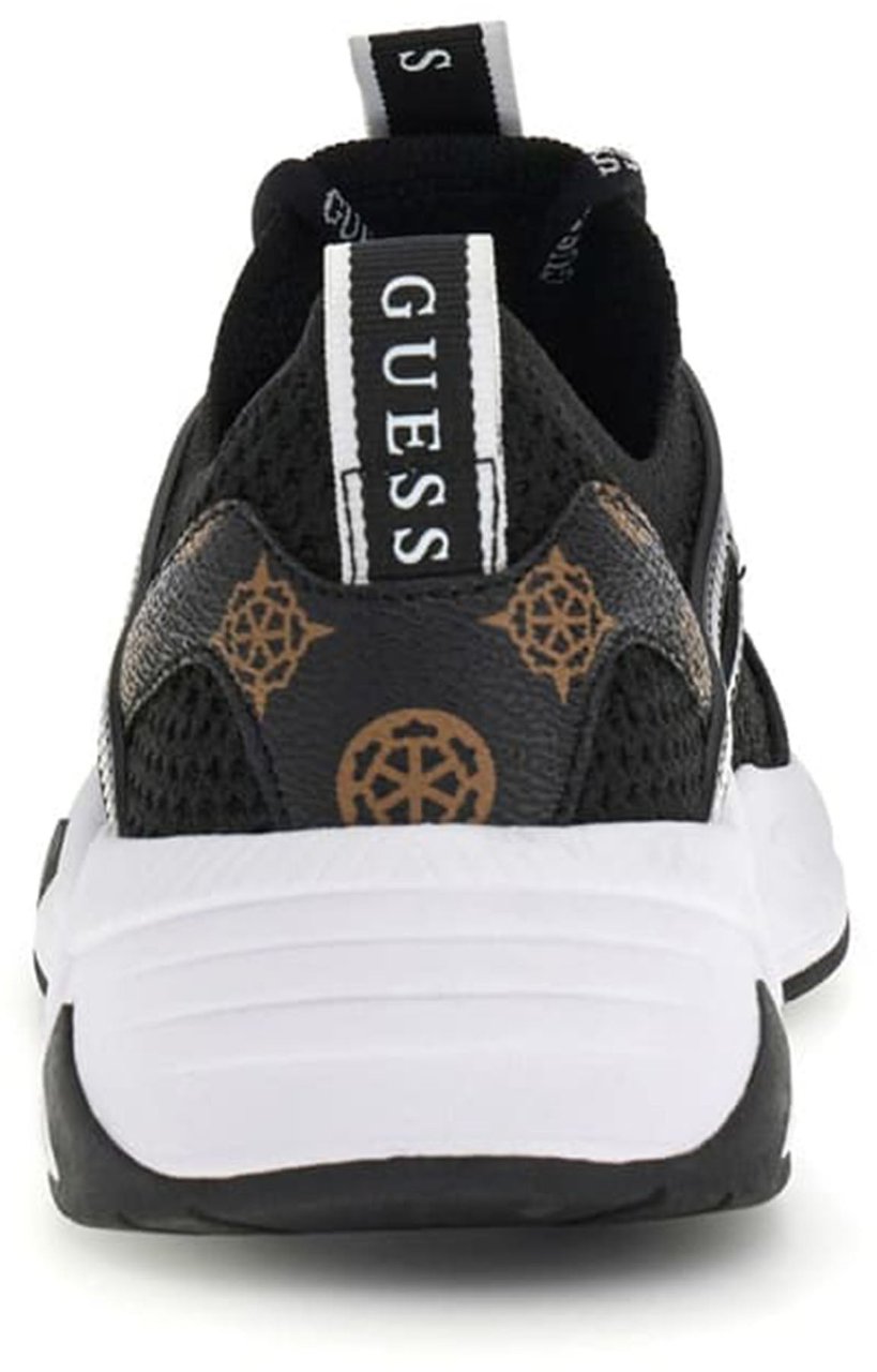 Guess Genga Sneakers Zwart