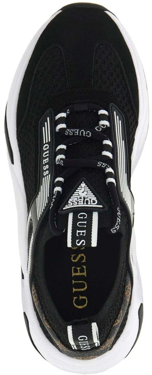 Guess Genga Sneakers Zwart