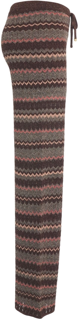 Guess Knit pants with lurex details Bruin