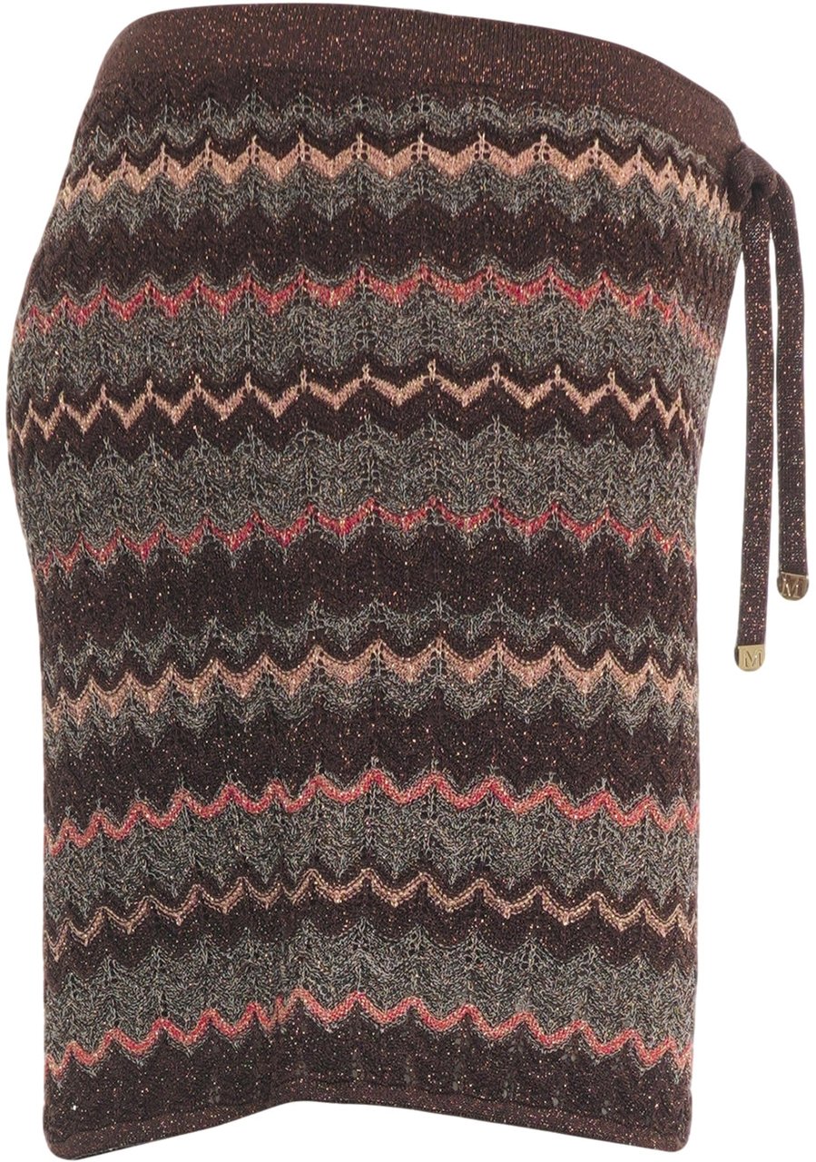 Guess Knit shorts with lurex details Bruin
