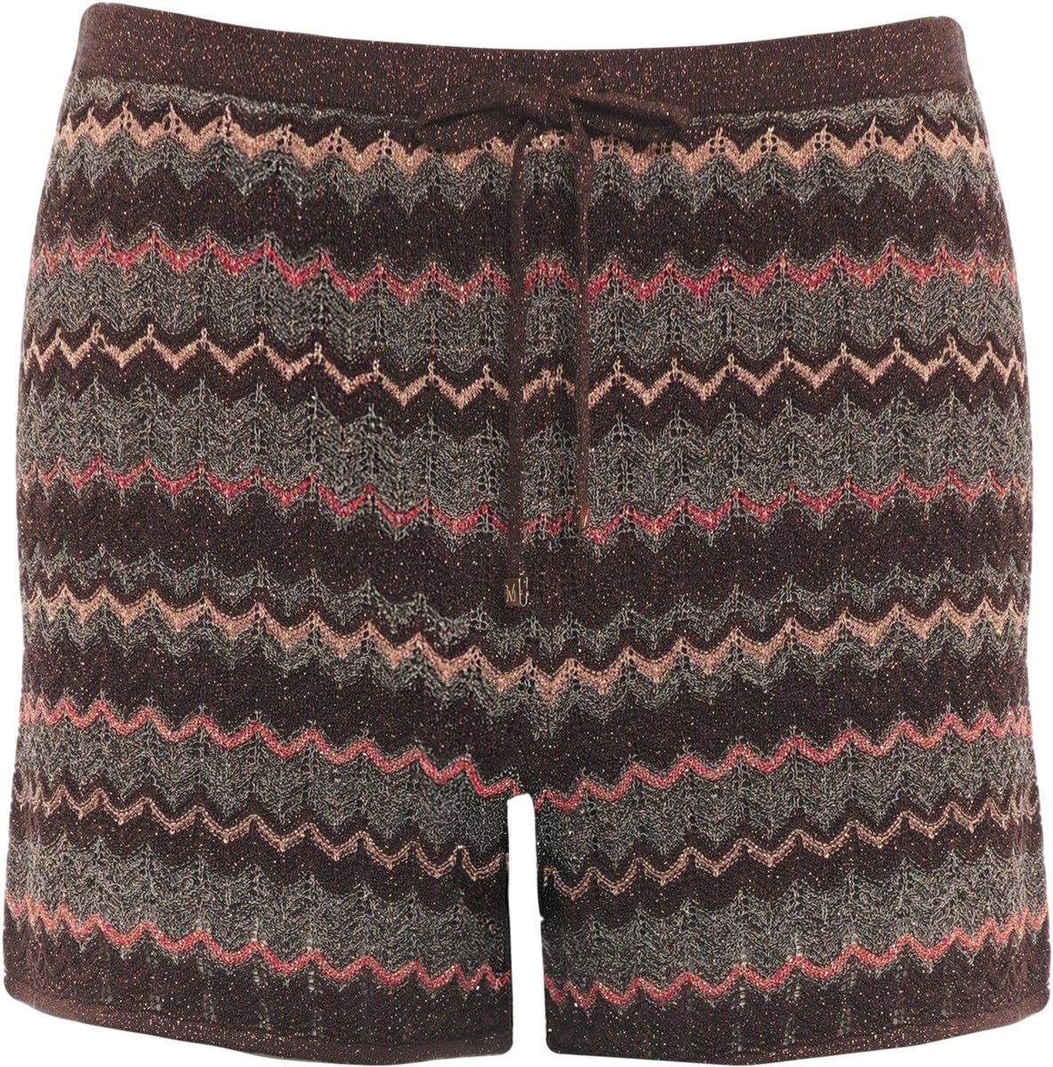 Guess Knit shorts with lurex details Bruin