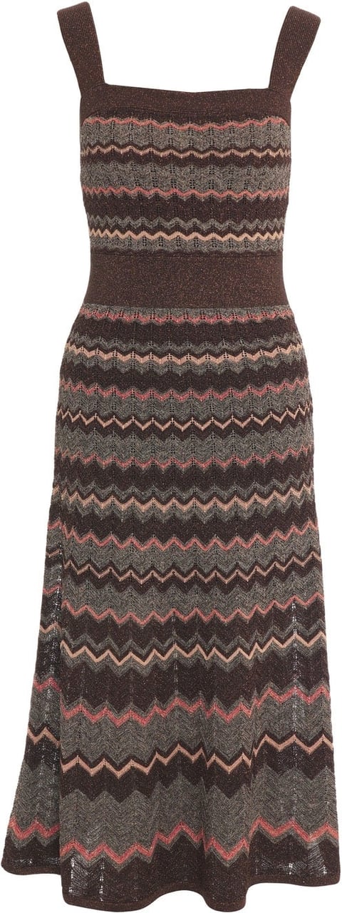 Guess Knit maxi dress Bruin