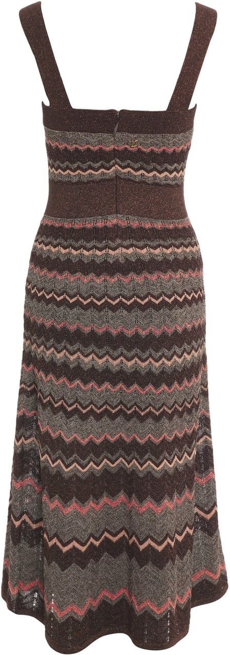 Guess Knit maxi dress Bruin