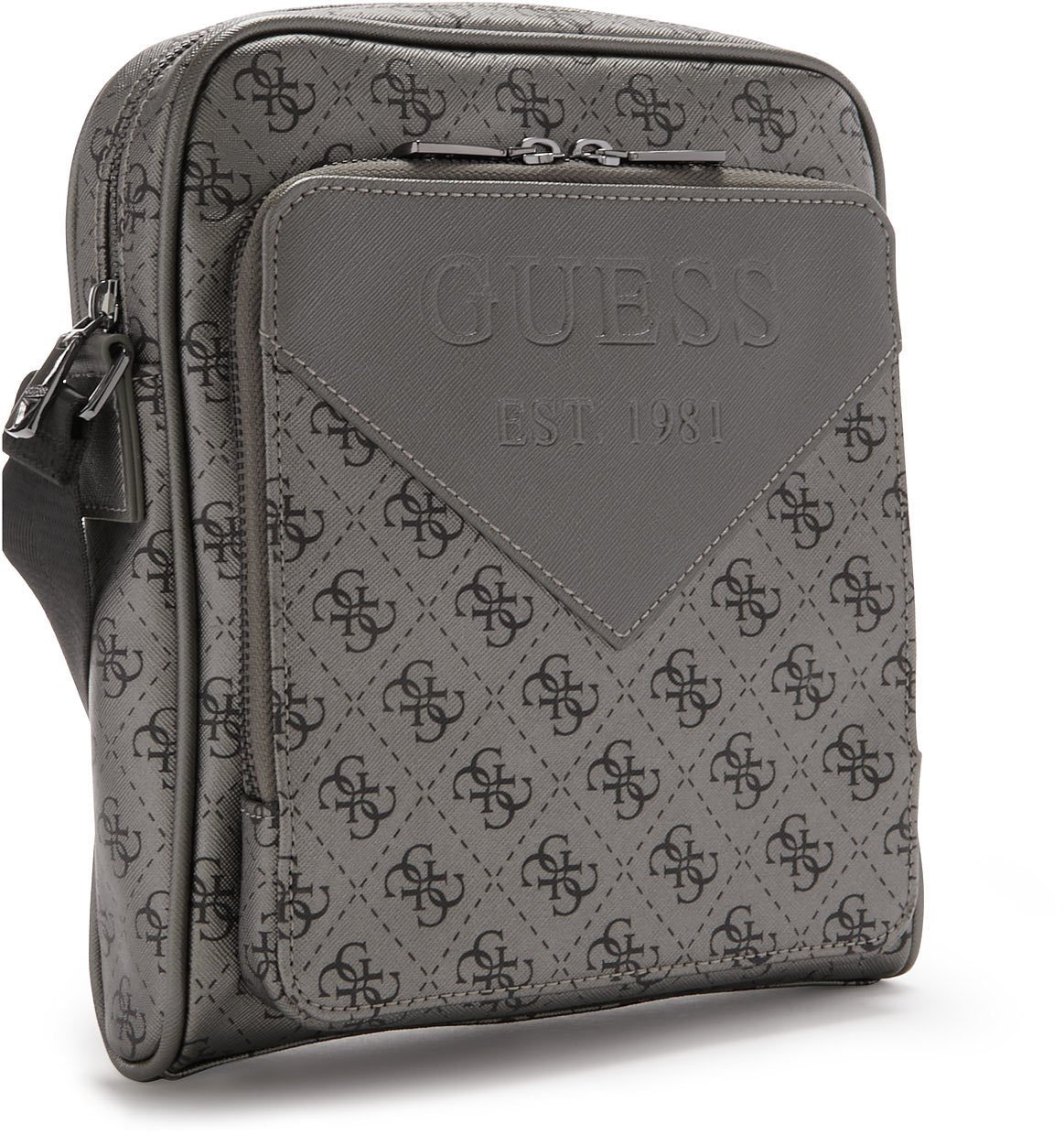 GUESS Milano - Tas - Donkergrijs Grijs