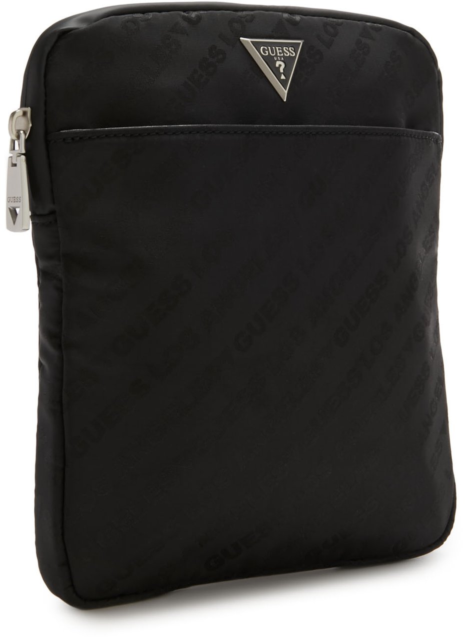Guess Glassic Kunstleer Crossbody Tas Zwart