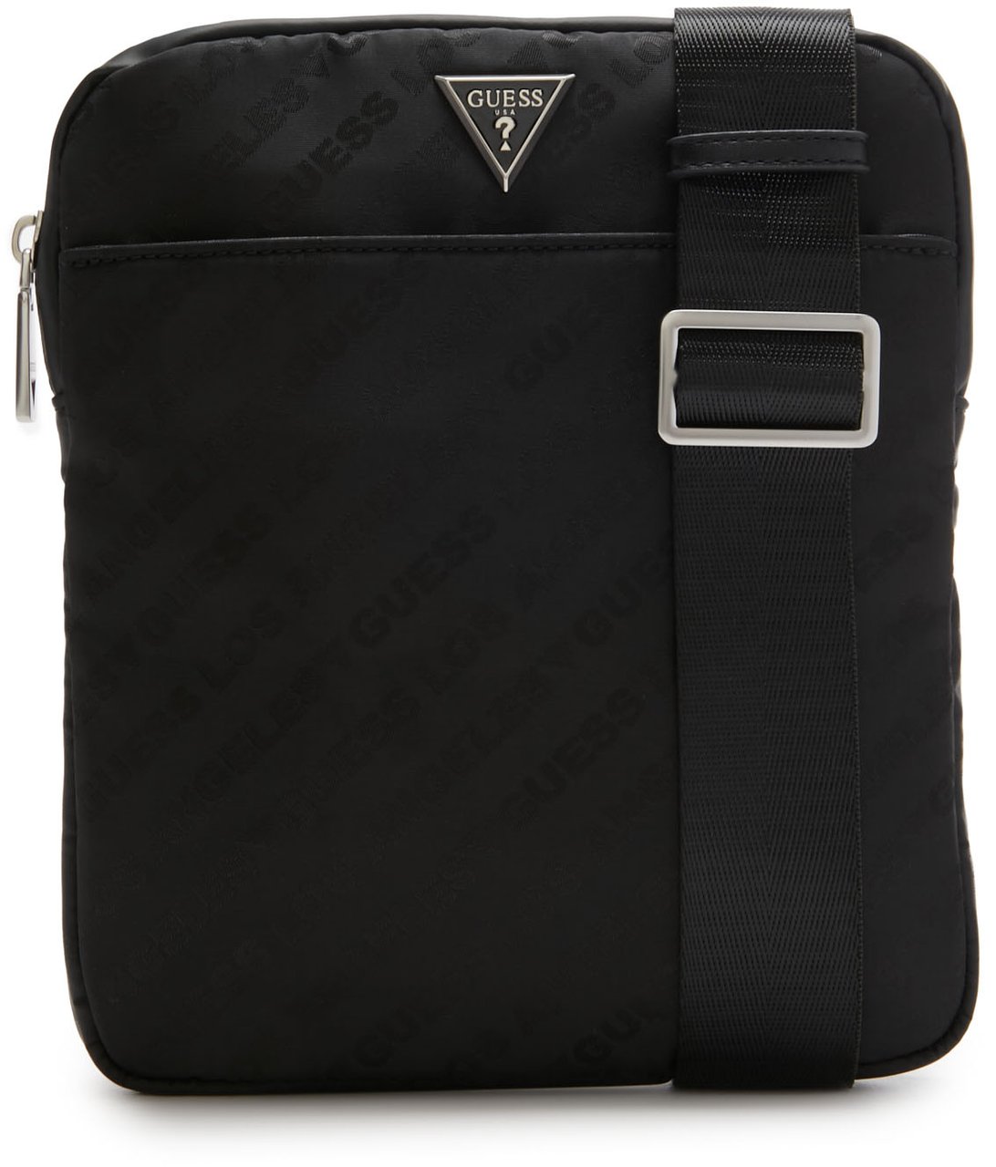 Guess Glassic Kunstleer Crossbody Tas Zwart