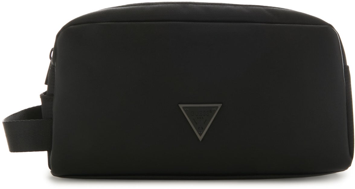 Guess Certosa Kunstleer Toilettas Zwart