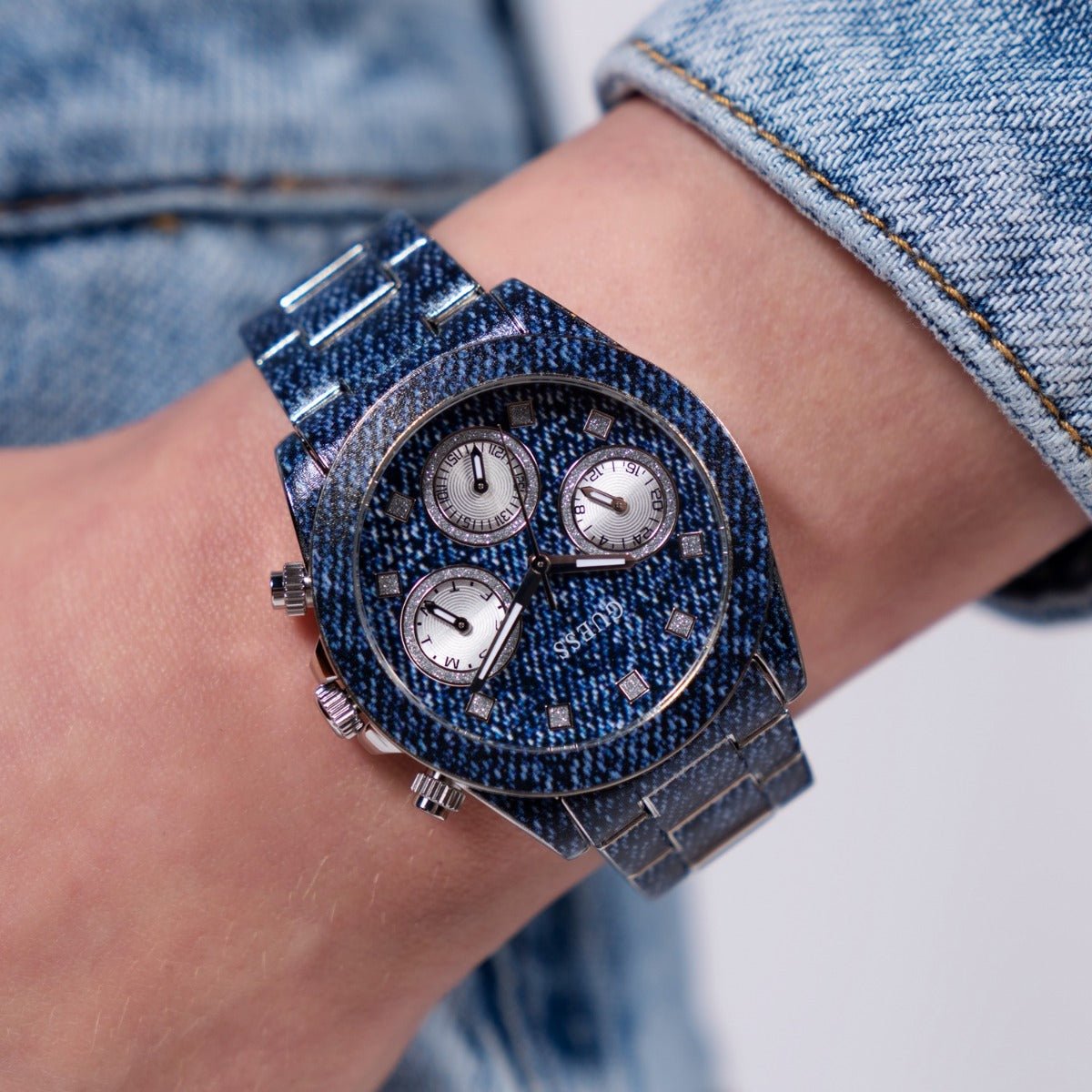 Guess - Horloge - Blauw Blauw