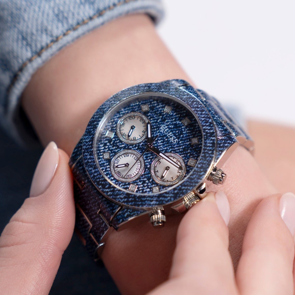 Guess - Horloge - Blauw Blauw