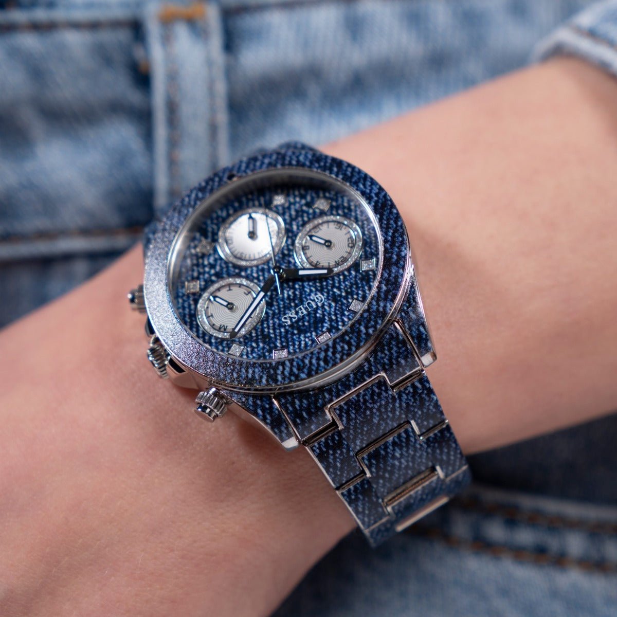 Guess - Horloge - Blauw Blauw