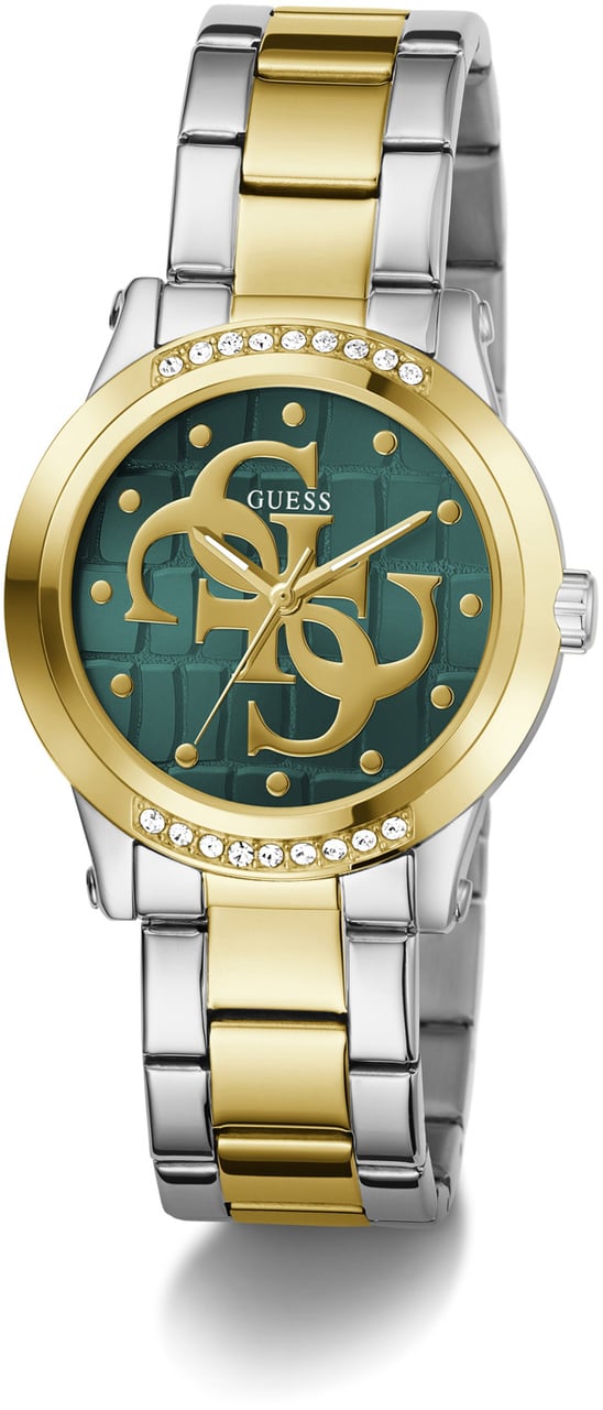 Guess - Horloge - Zilver Groen