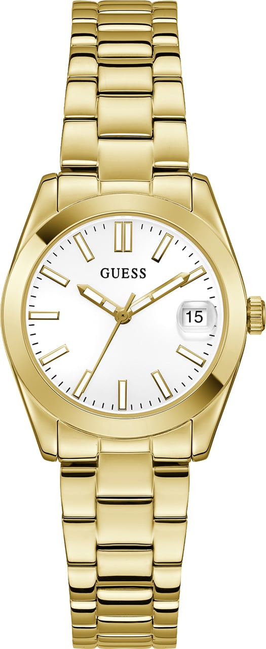 Guess - Horloge - Wit Goud