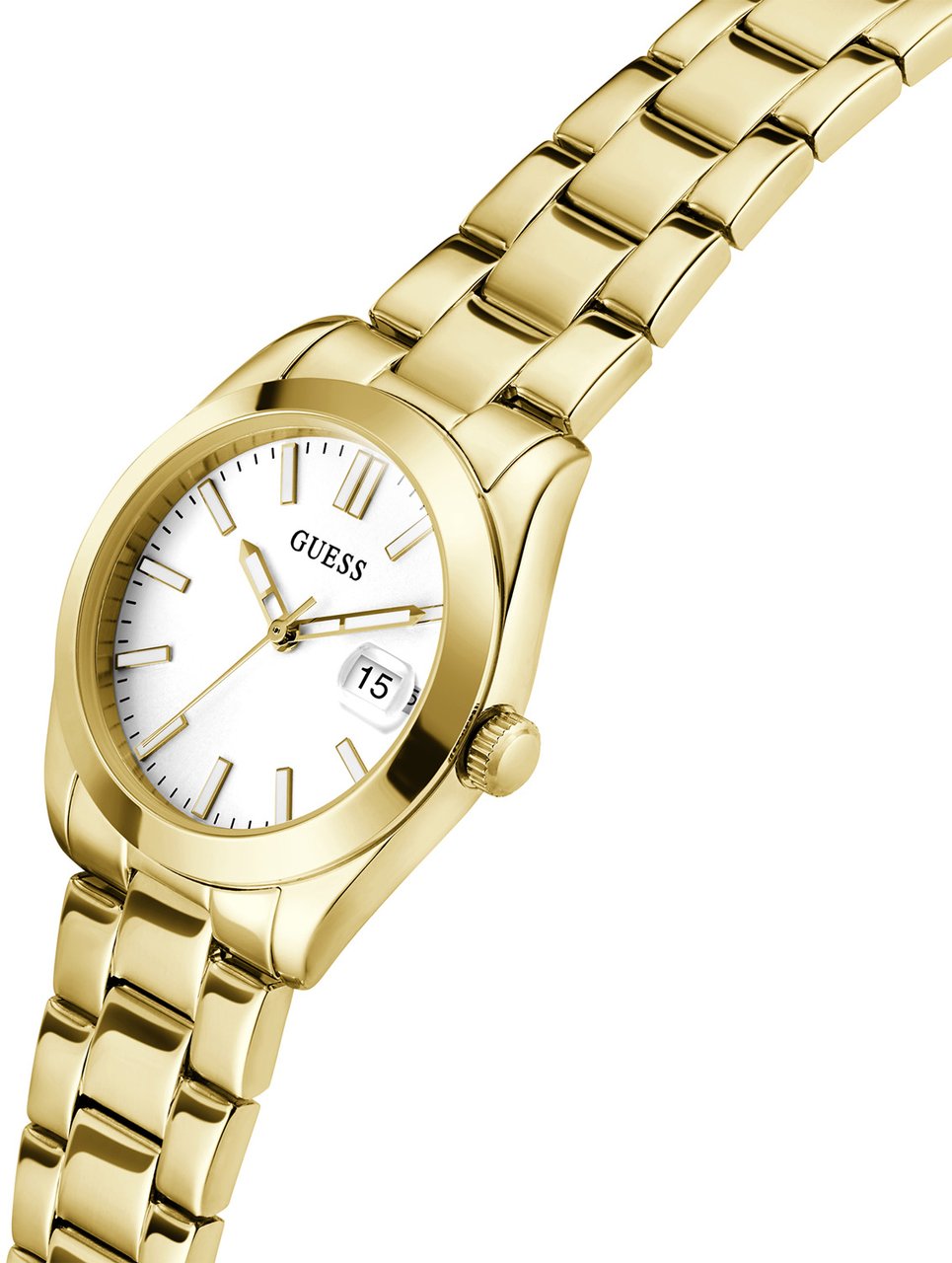 Guess - Horloge - Wit Goud