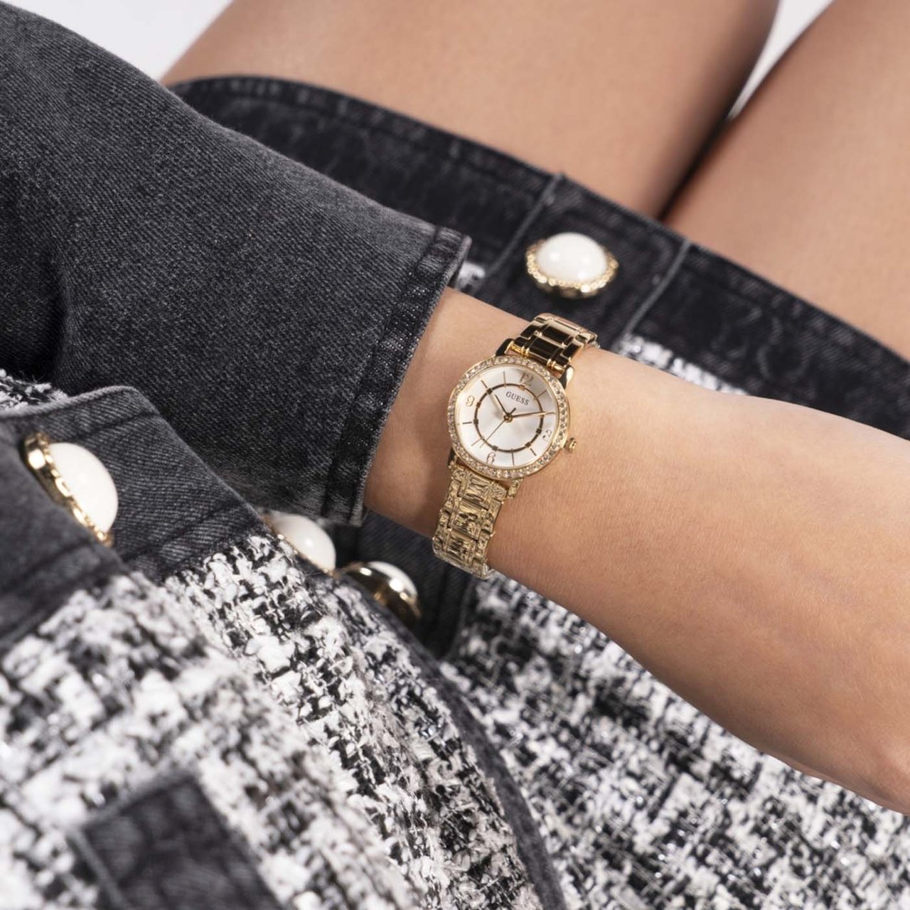 Guess Melody Horloge Goud