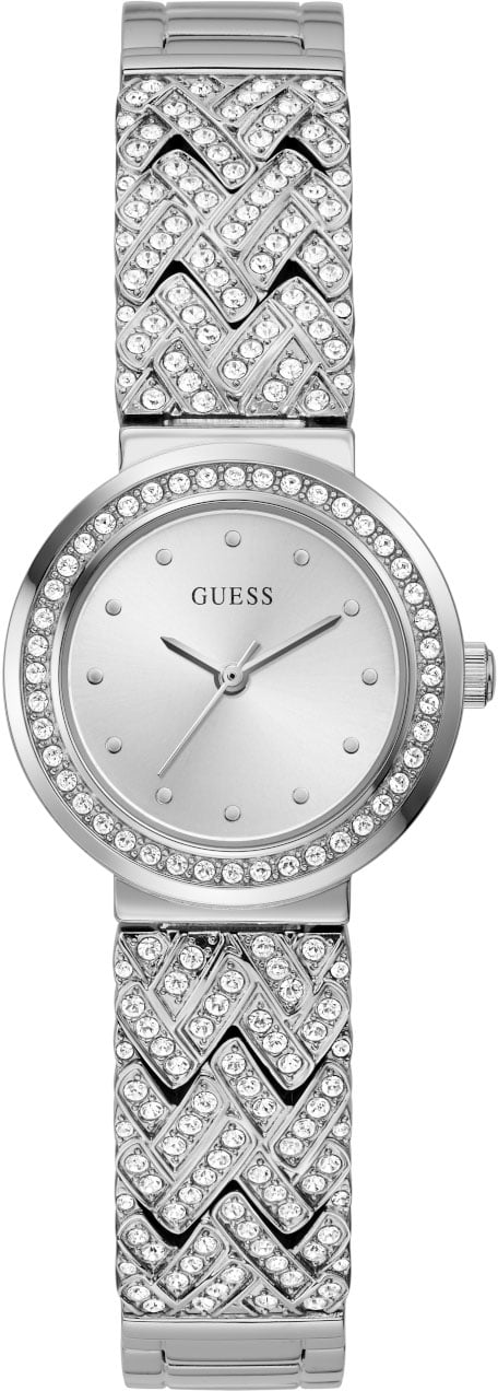 Guess Treasure Horloge Zilver