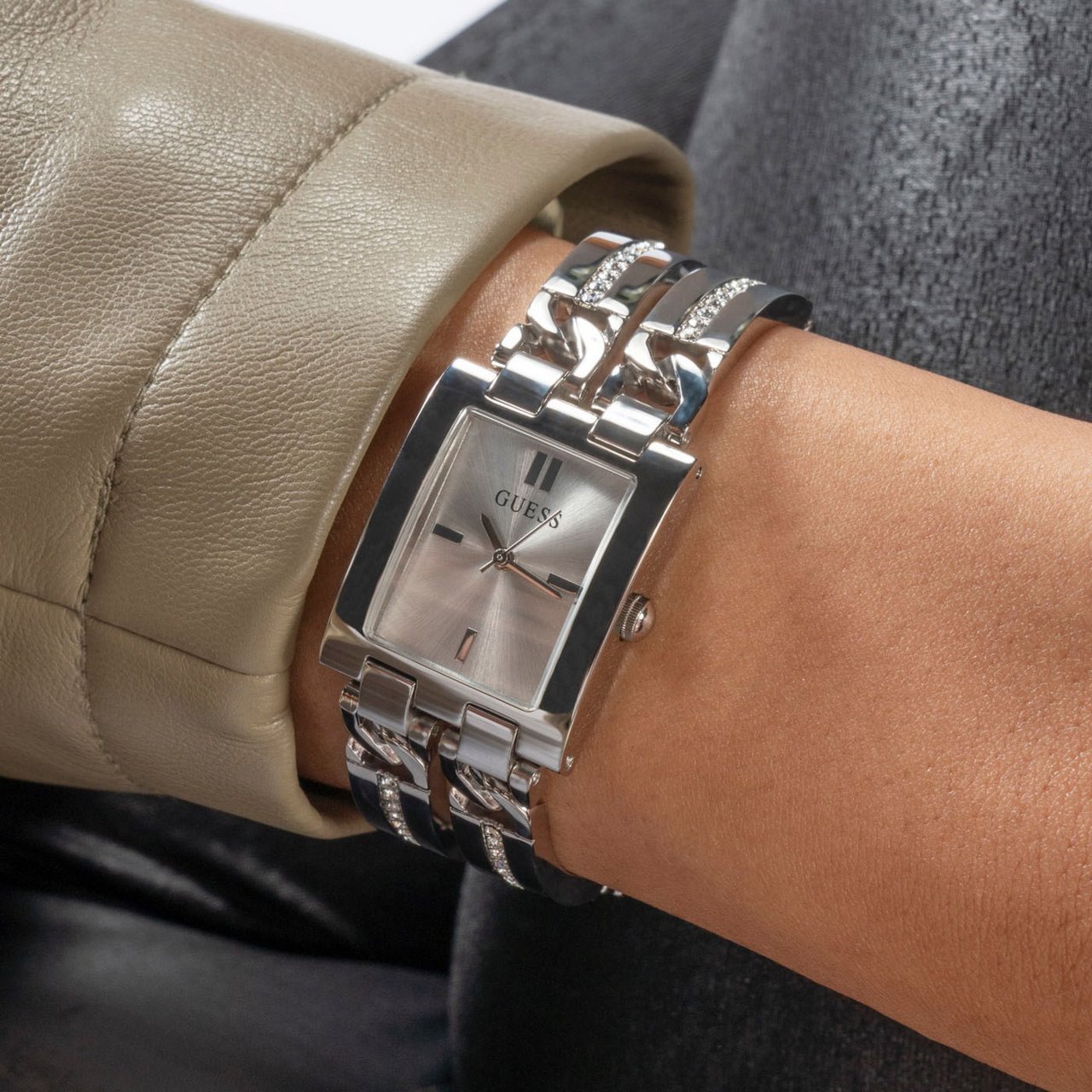 Guess Mod ID Horloge Zilver