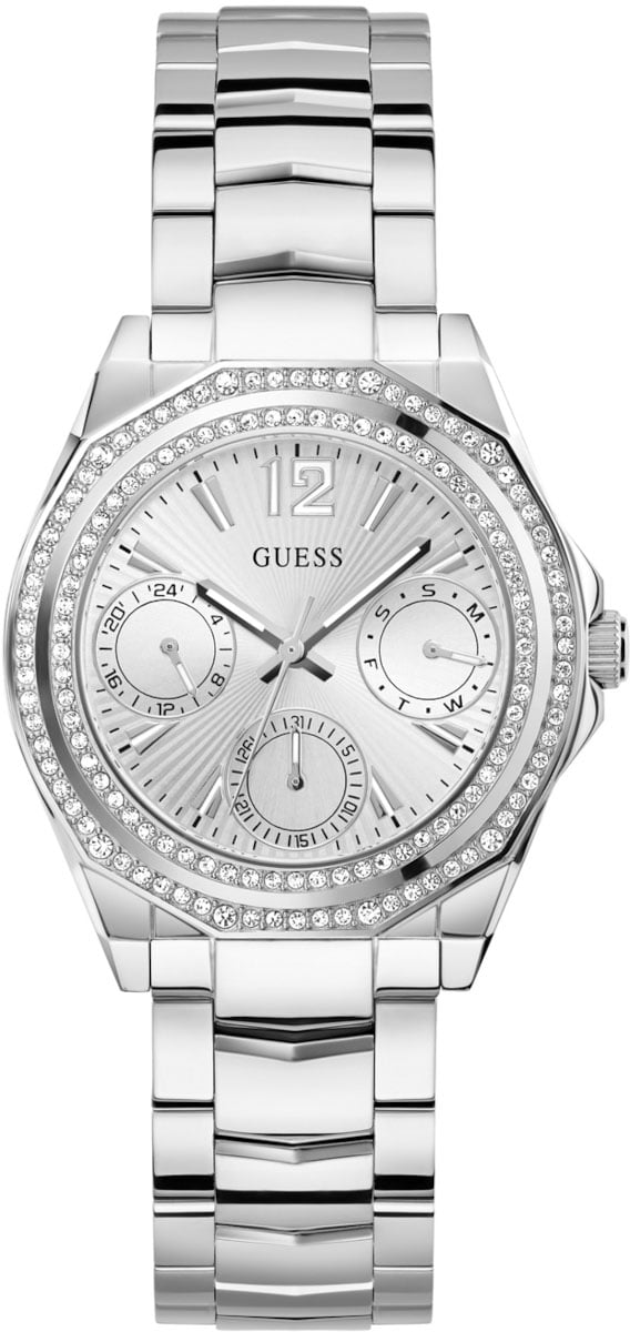 Guess Bryant Horloge Zilver