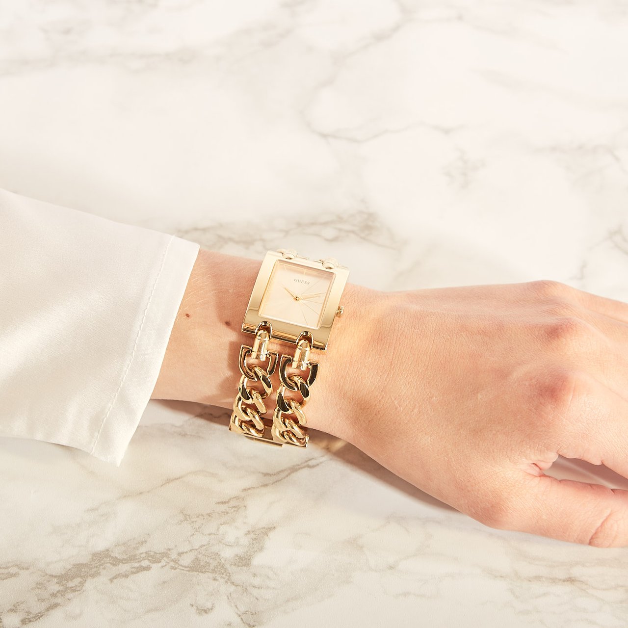 Guess Mod Heavy Horloge Goud