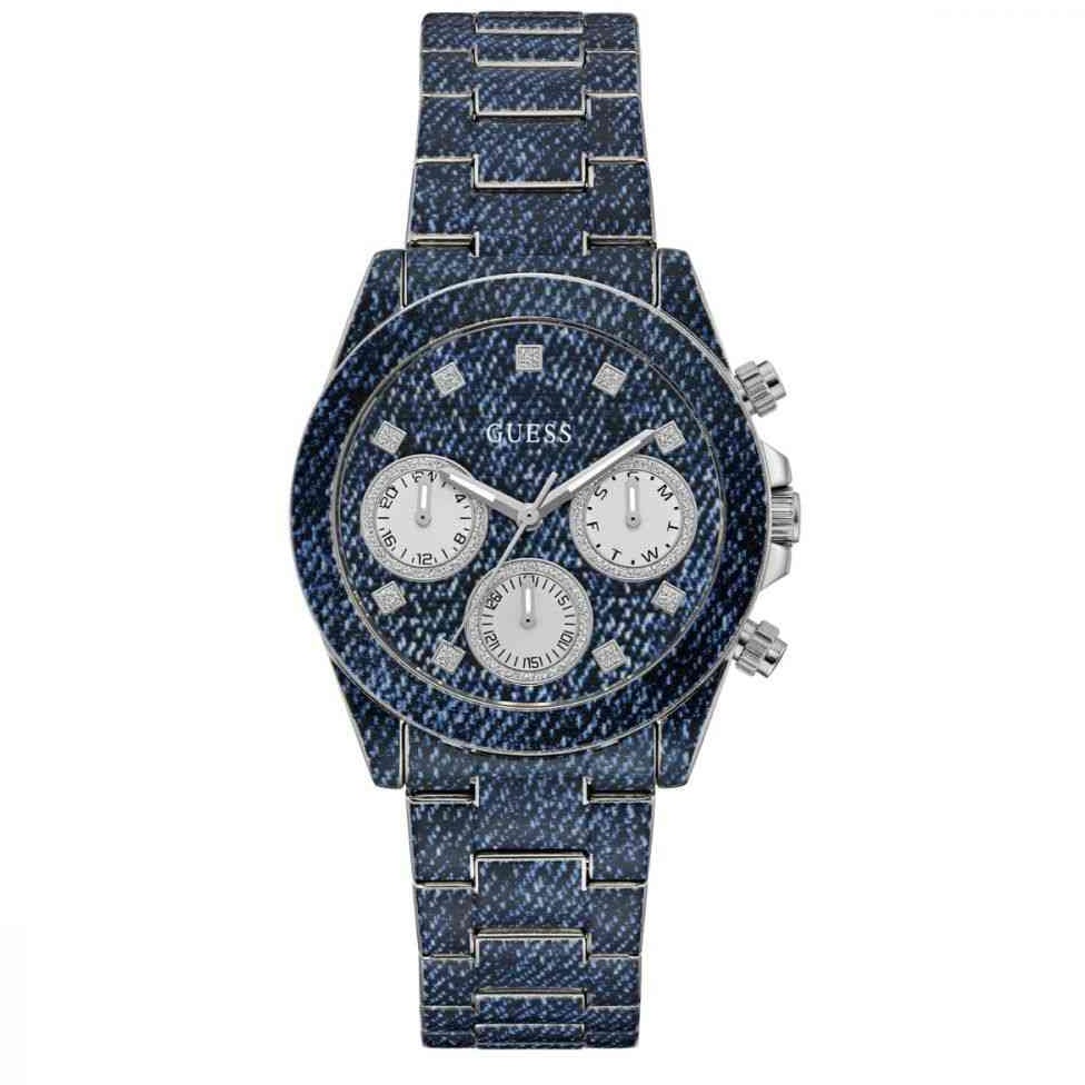 Guess Guess Indigo GW0750L1 Horloge 38mm Blauw