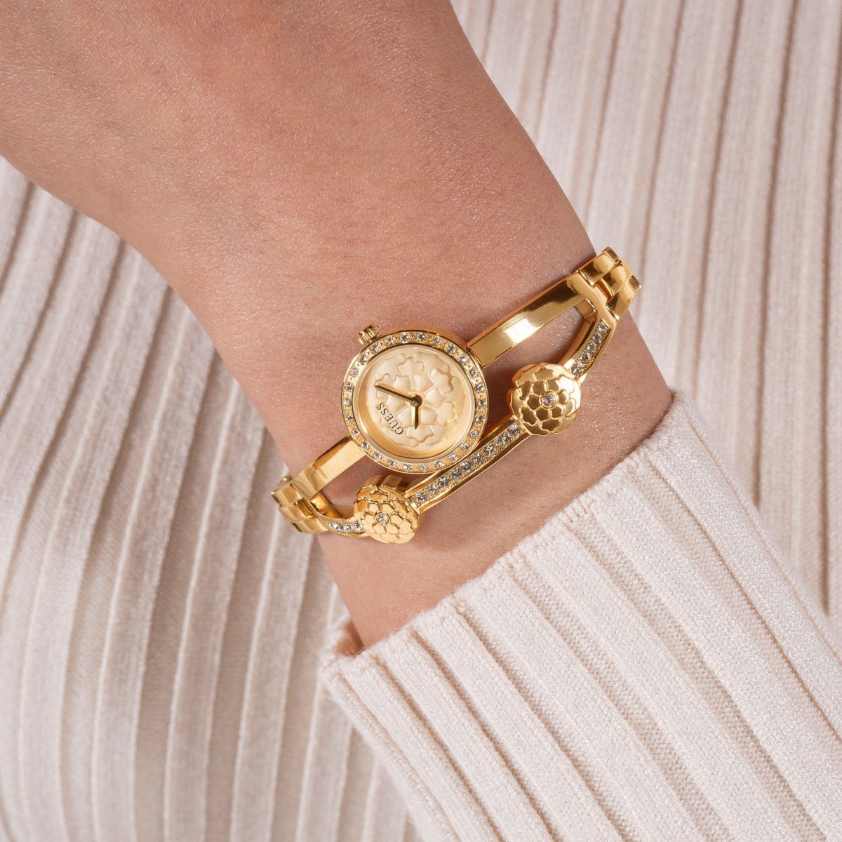 Guess Chloe Horloge Goud