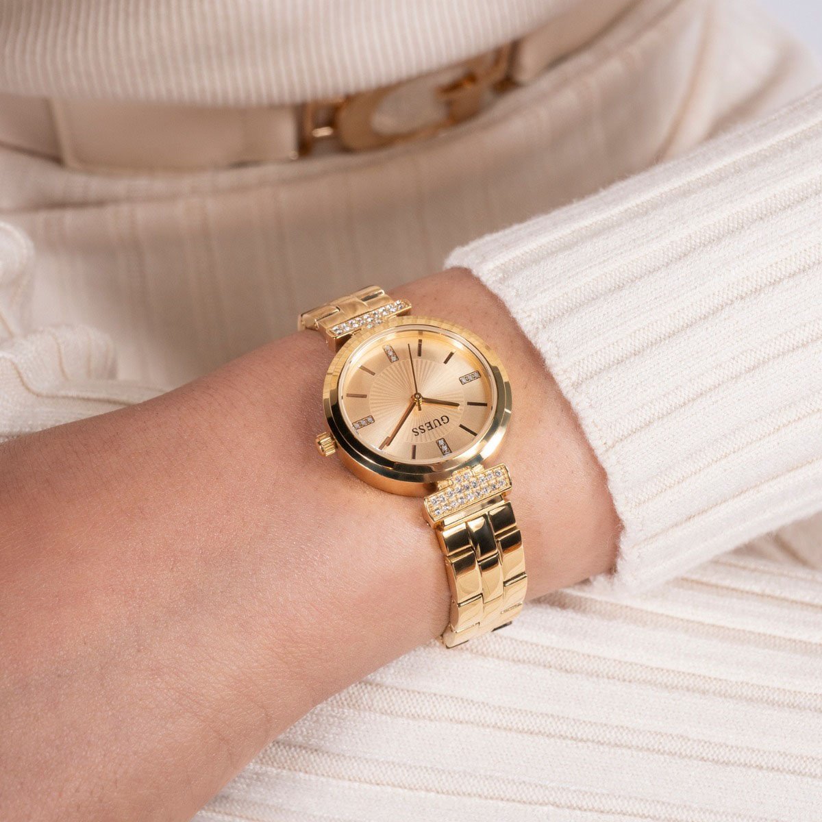 Guess Array Horloge Goud