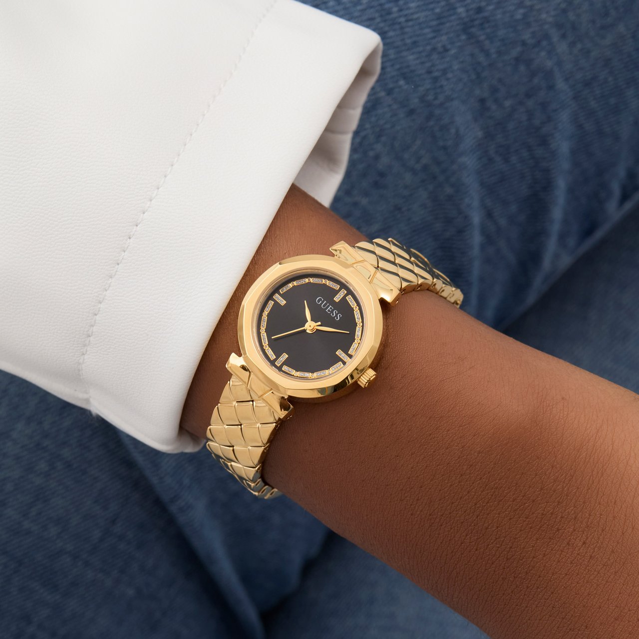 Guess Mini Rumour Horloge Goud