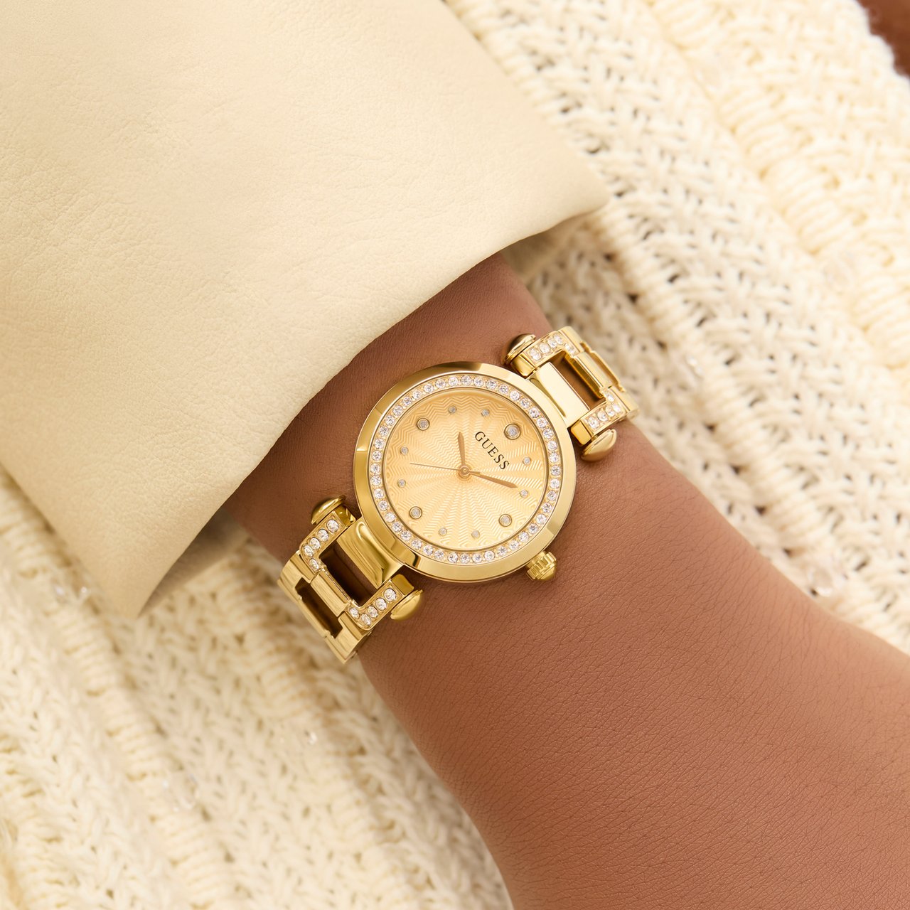 Guess Ginger Horloge Goud