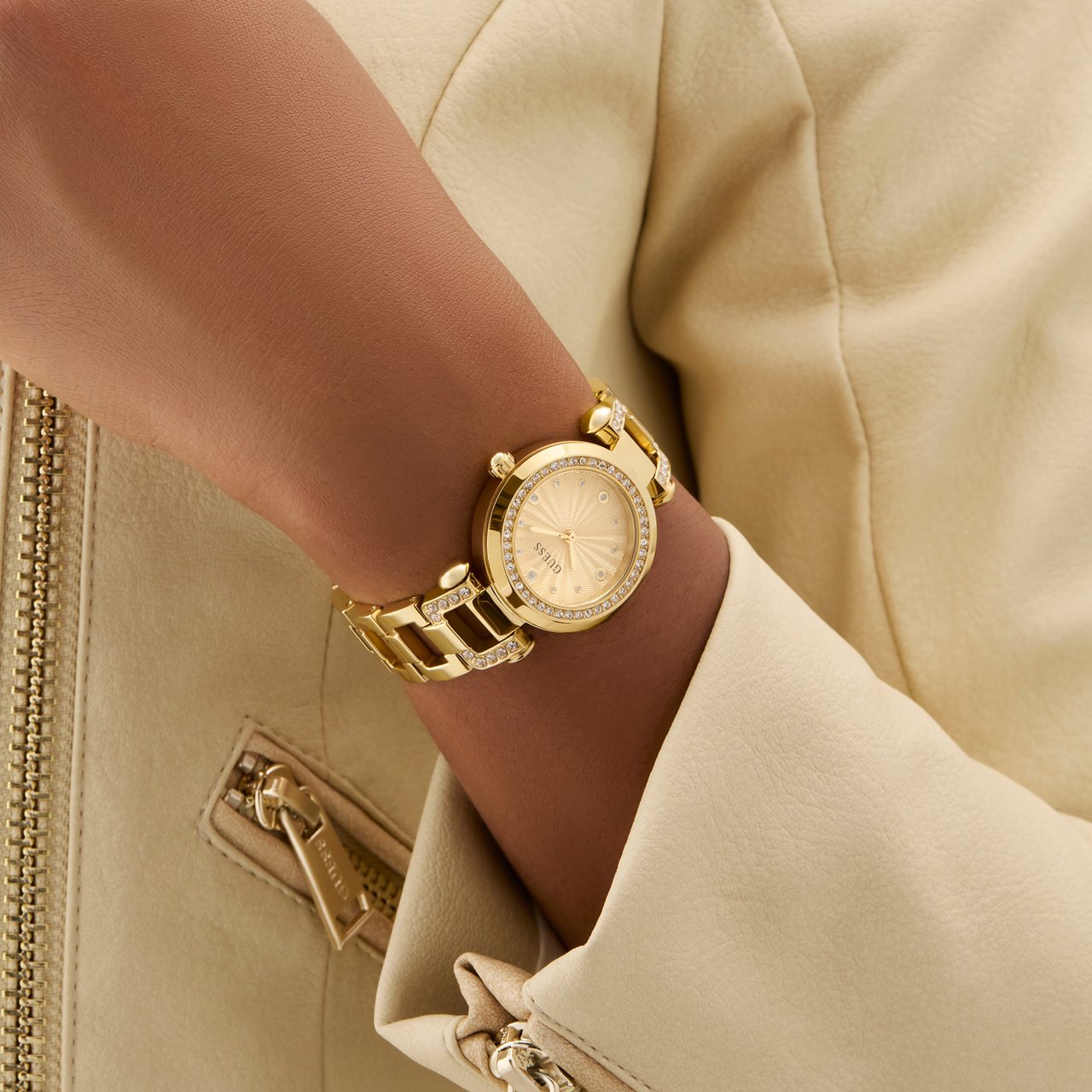 Guess Ginger Horloge Goud