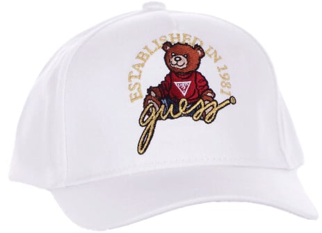 Guess Hats White Wit