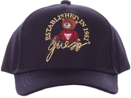 Guess Hats Blue Blauw