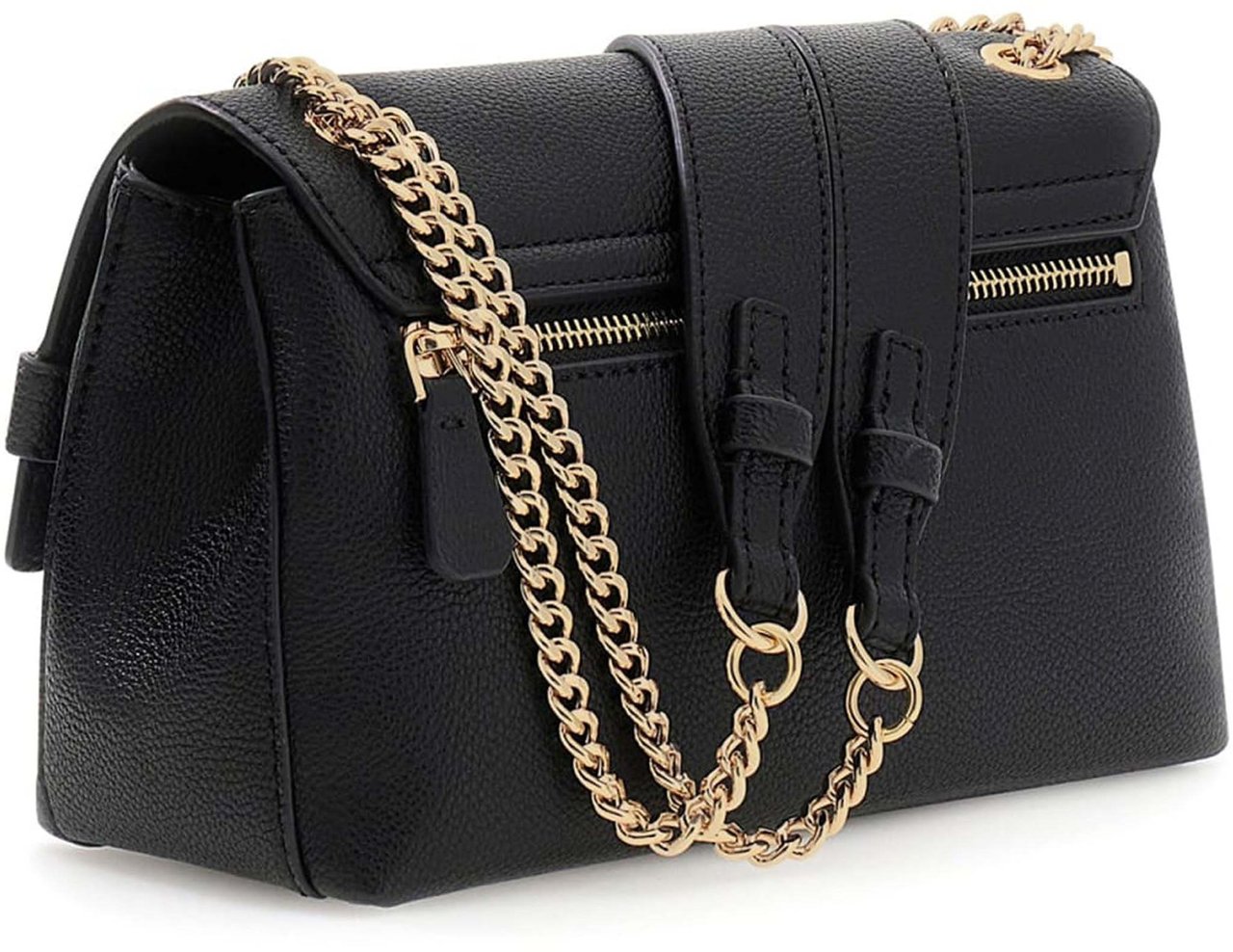 Guess Yesba Flap Crossbody Zwart