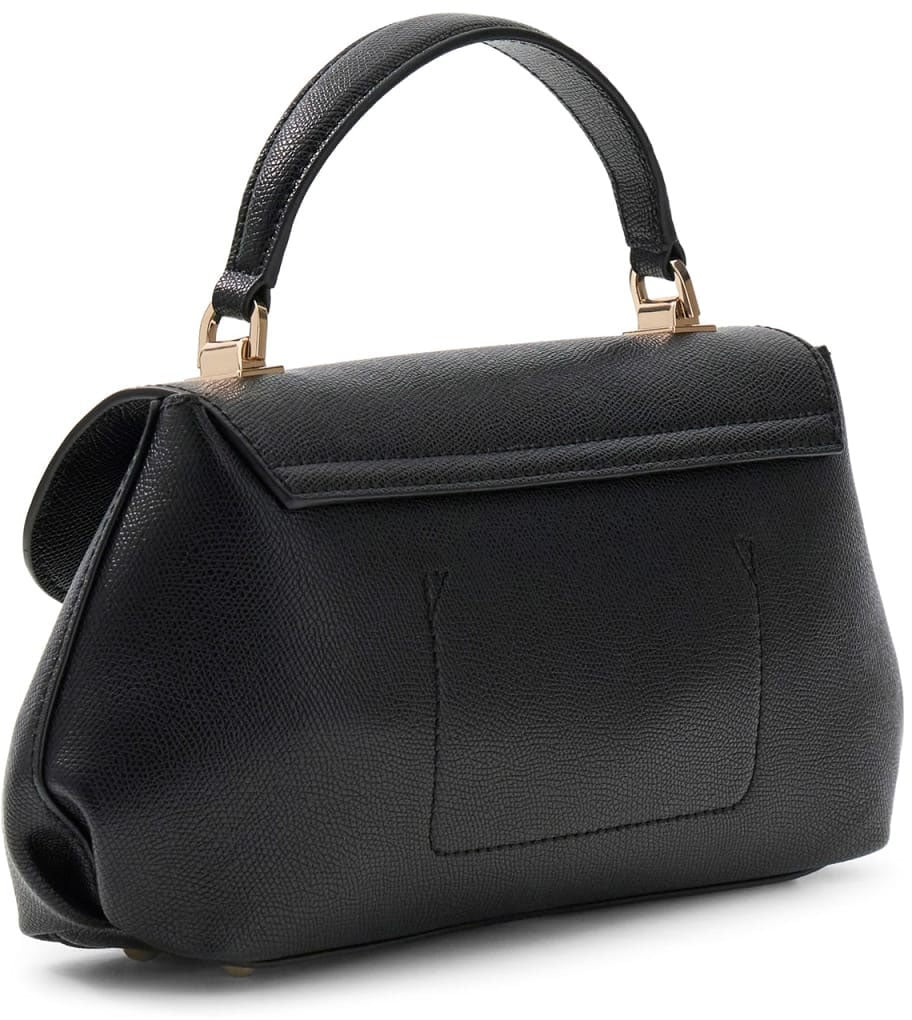 Guess Amorette Top Handle Flap Handtas Zwart