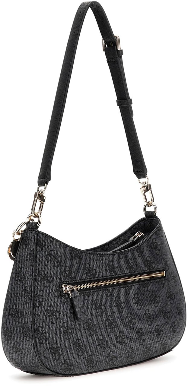 Guess Noelle Zip Schoudertas Grijs