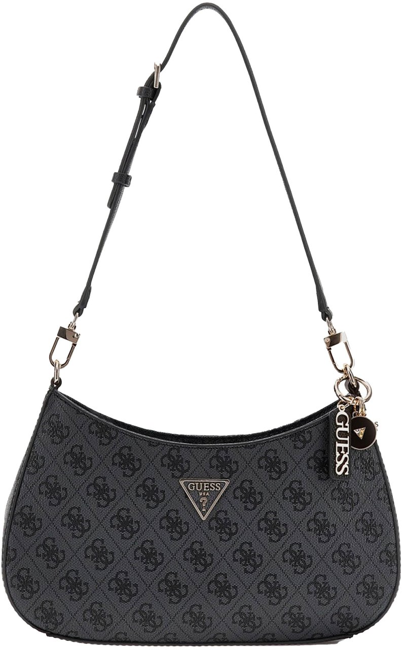 Guess Noelle Zip Schoudertas Grijs