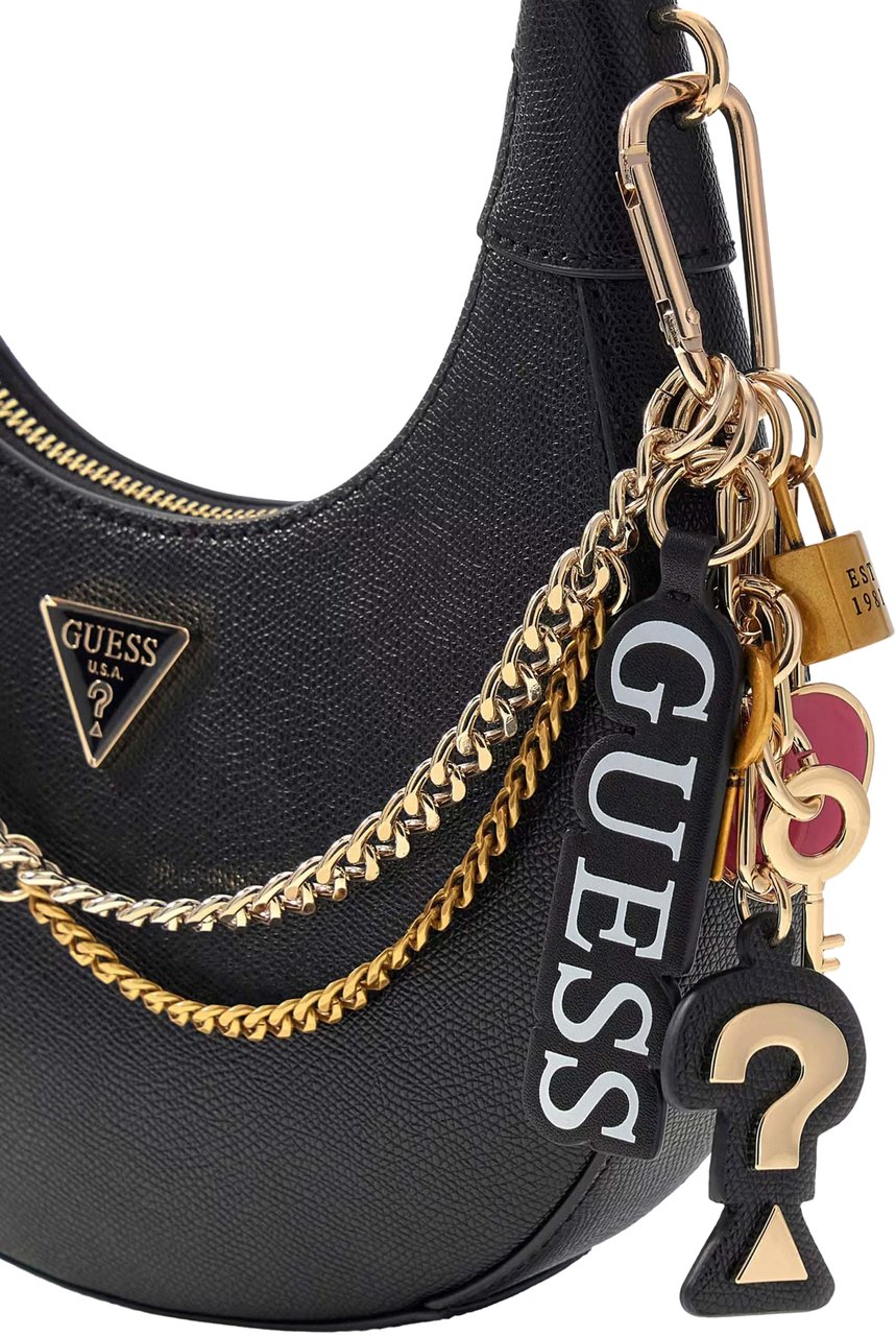 Guess Davina Schoudertas Zwart