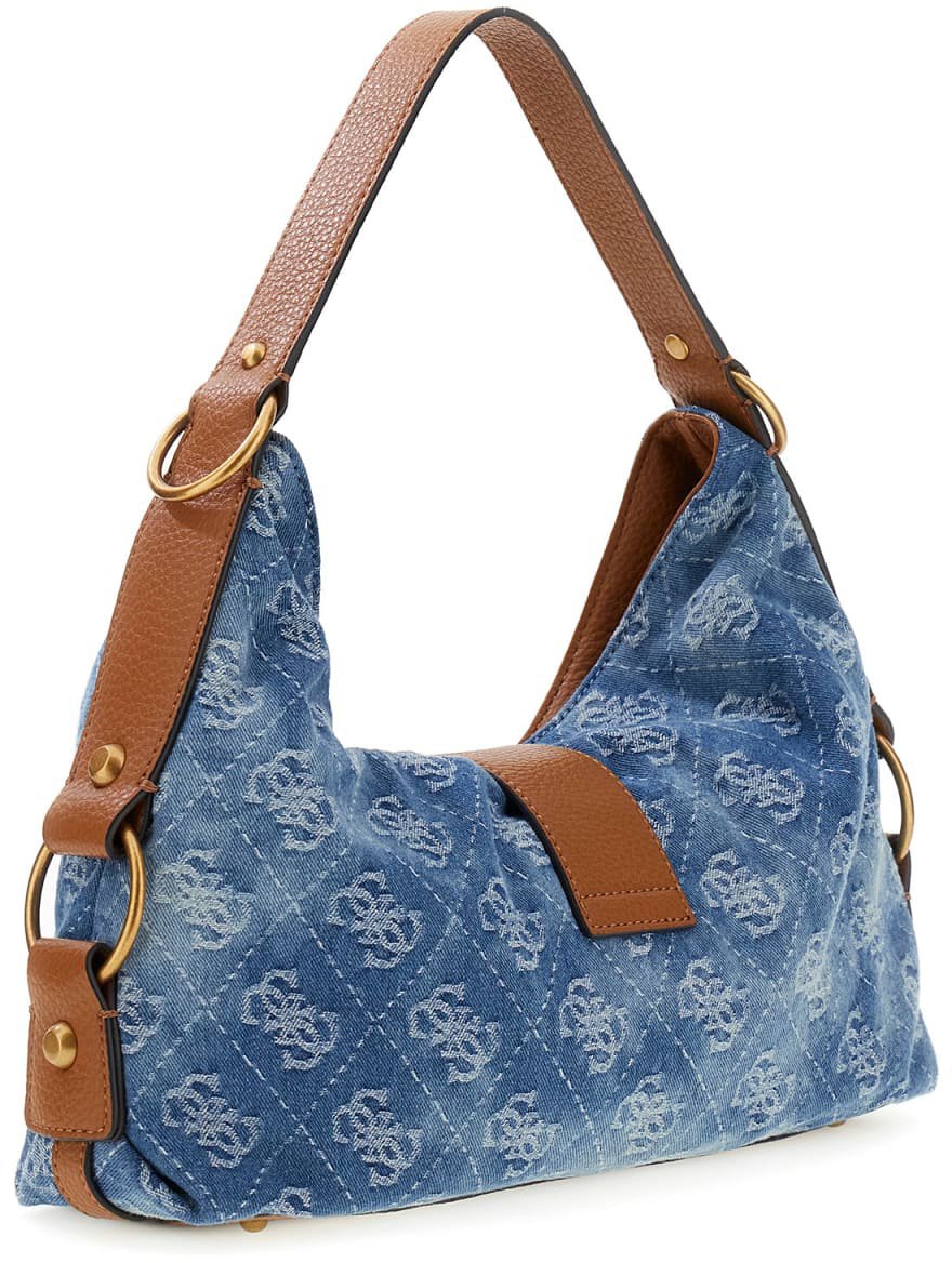 Guess Camden Schoudertas Blauw