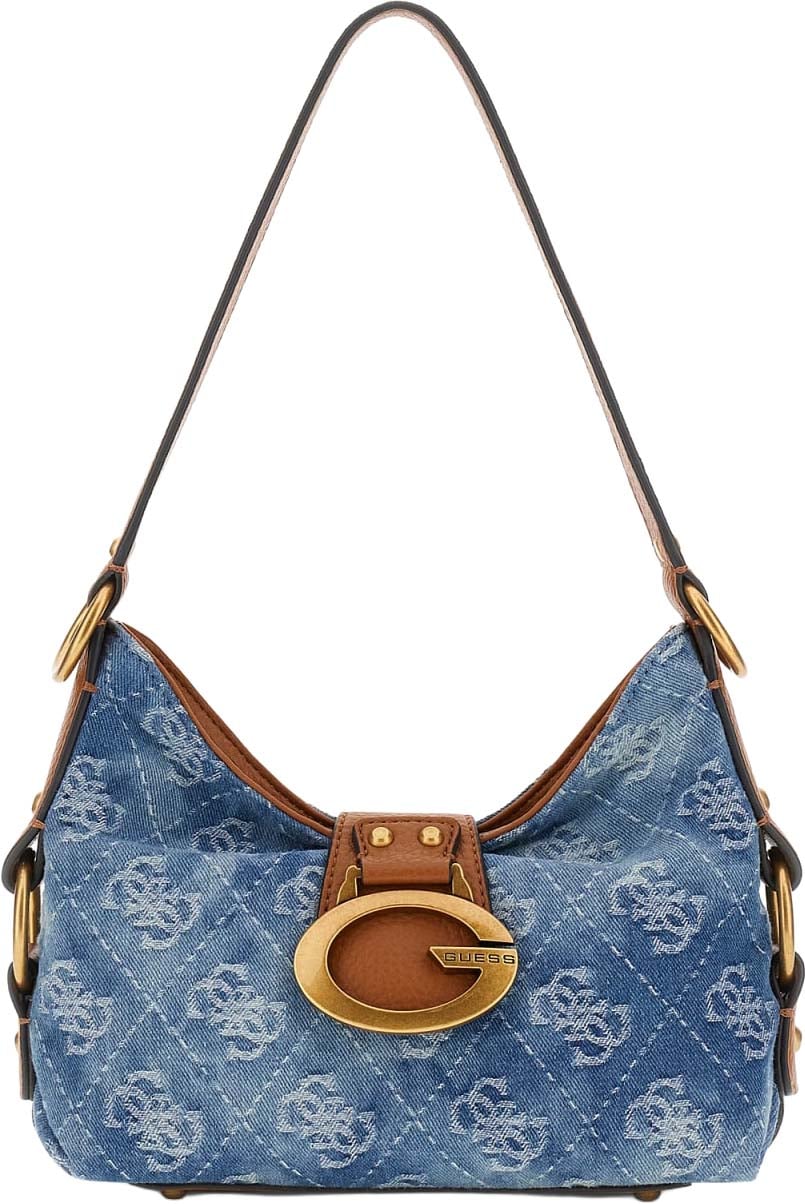 Guess Camden Mini Schoudertas Blauw
